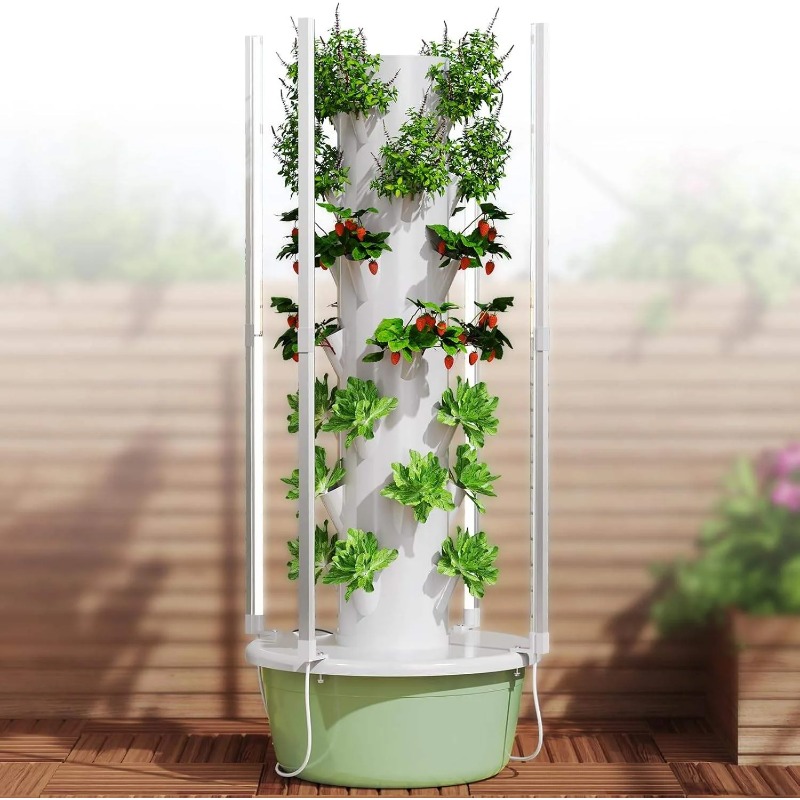 Hydroponic Growing Kit System  - Hydroponic Tower Planter recension och pris