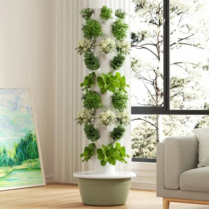 Home Smart Vegetable Planter V - Hydroponic Tower Planter recension och pris