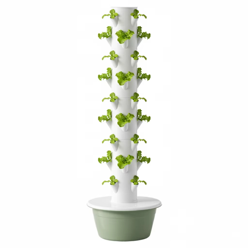 9 Layer Hydroponic Tower Growi - Hydroponic Tower Planter recension och pris