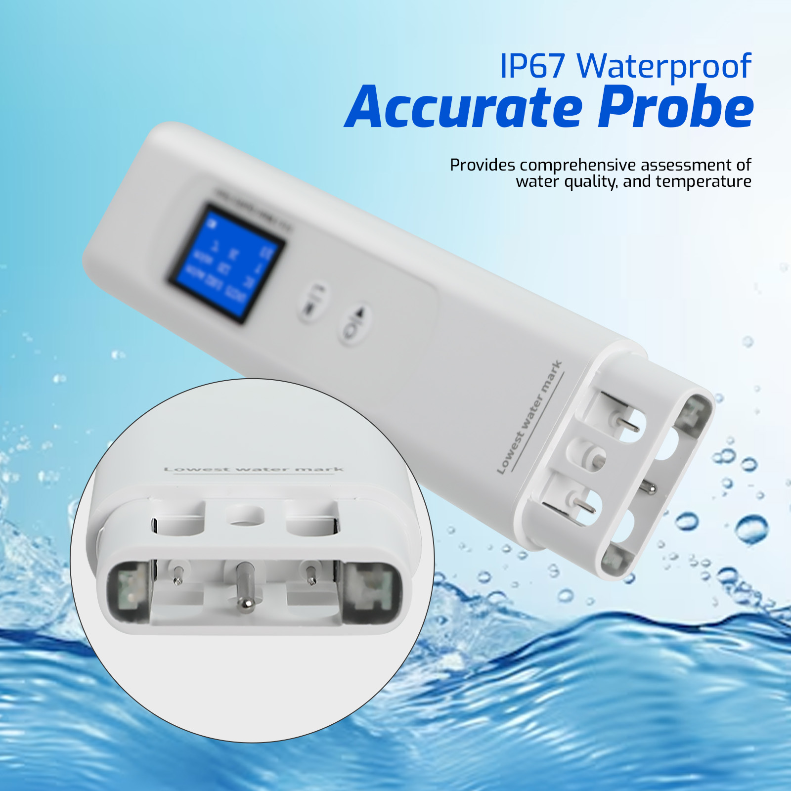 9-in-1 Digital Water Quality T - Ec Meter Digital recension och pris