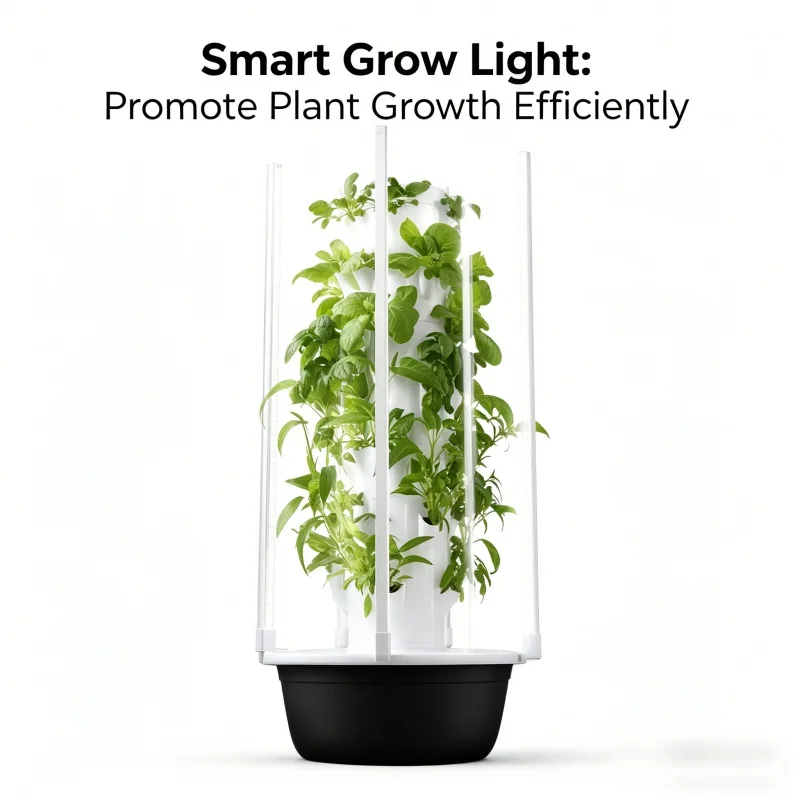 5-Layer Spacetree Hydroponic T - Hydroponic Tower Planter recension och pris