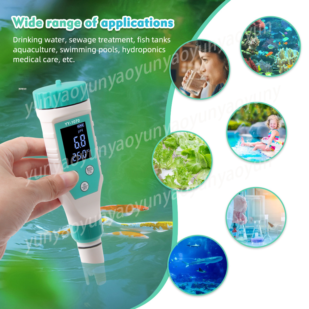 7 in 1 Digital Water Quality T - Ec Meter Digital recension och pris