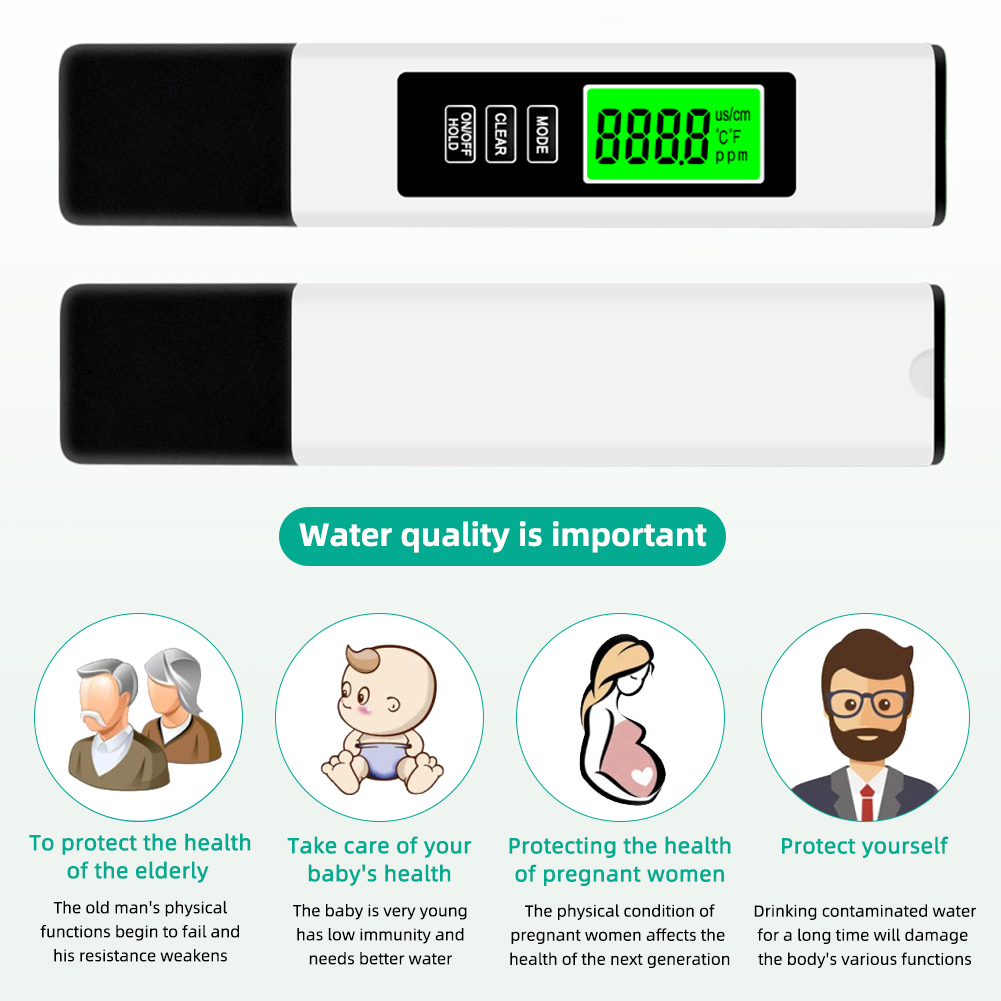 4 in 1 Digital Water Tester TD - Ec Meter Digital recension och pris