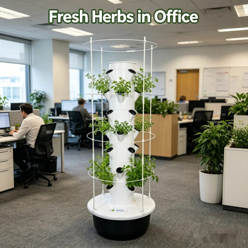Smart Vertical Hydroponic Towe - Hydroponic Tower Planter recension och pris