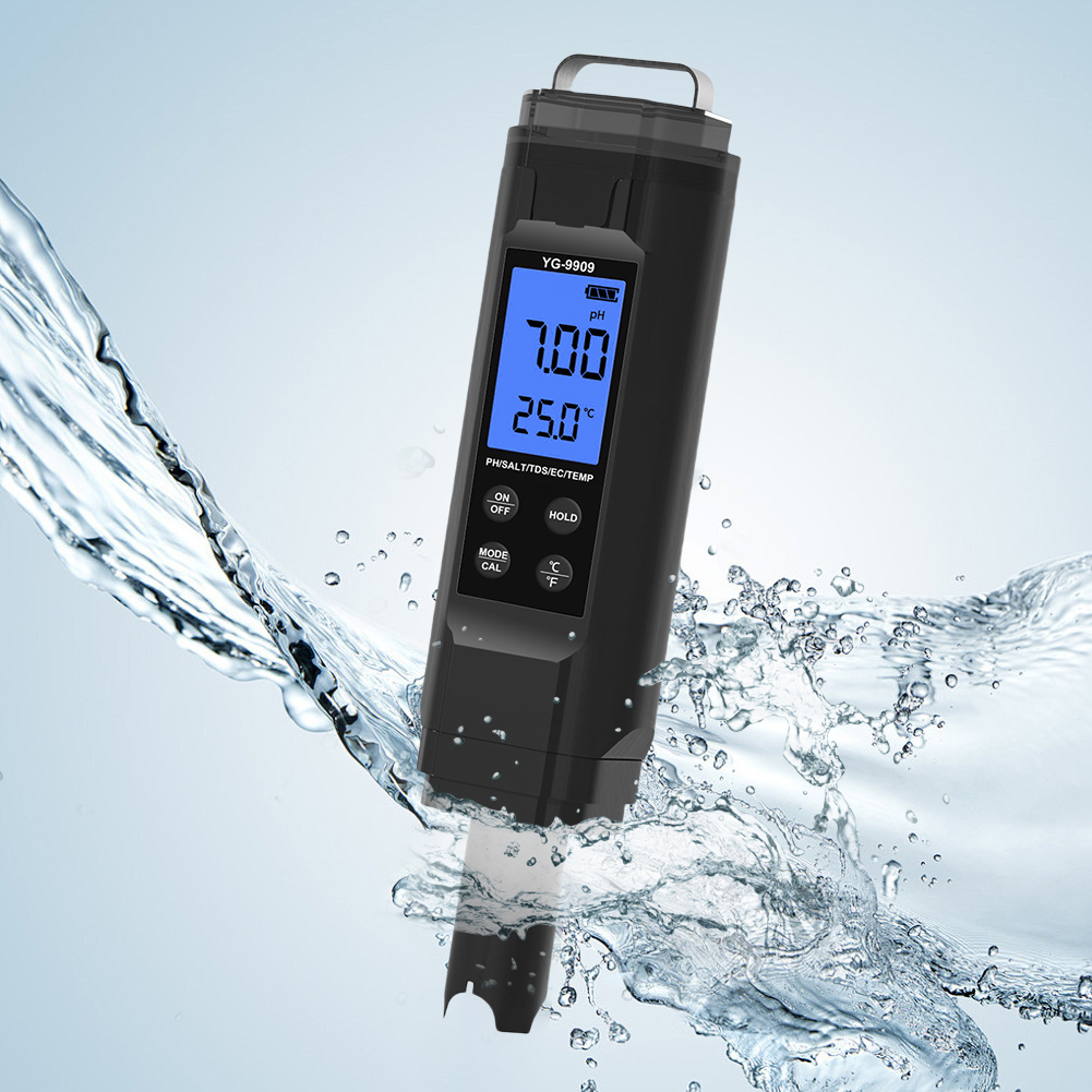 5 in 1 Digital Water Quality T - Ec Meter Digital recension och pris