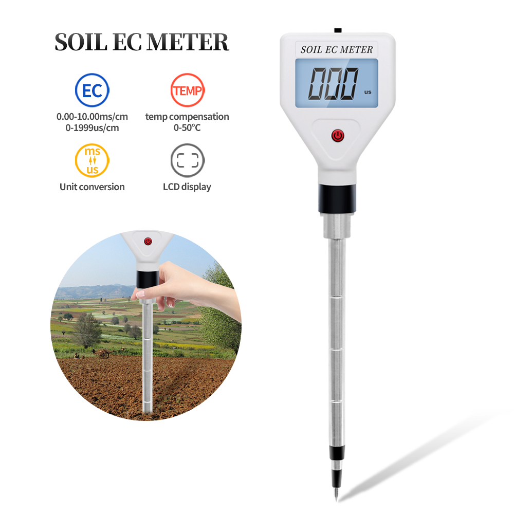 EC Tester Digital Soil Meter A - Ec Meter Digital recension och pris
