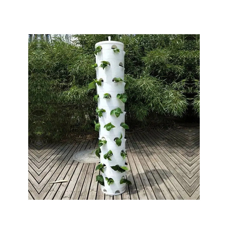 Rotating hydroponic tower, soi - Hydroponic Tower Planter recension och pris