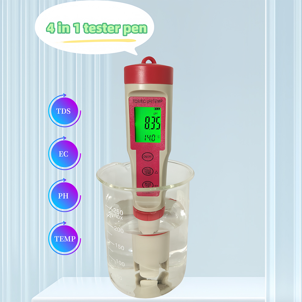 Backlight 4 in 1 pH Meter Pen  - Ec Meter Digital recension och pris