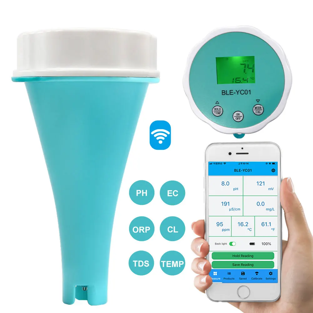 6 in 1 Water Quality Test Mete - Ec Meter Digital recension och pris