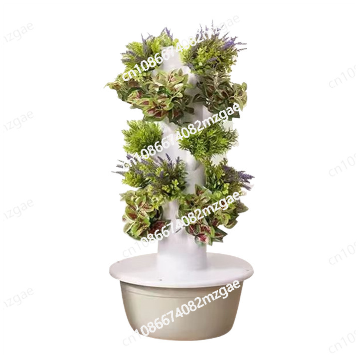 Hydroponic Tower with LED Grow - Hydroponic Tower Planter recension och pris