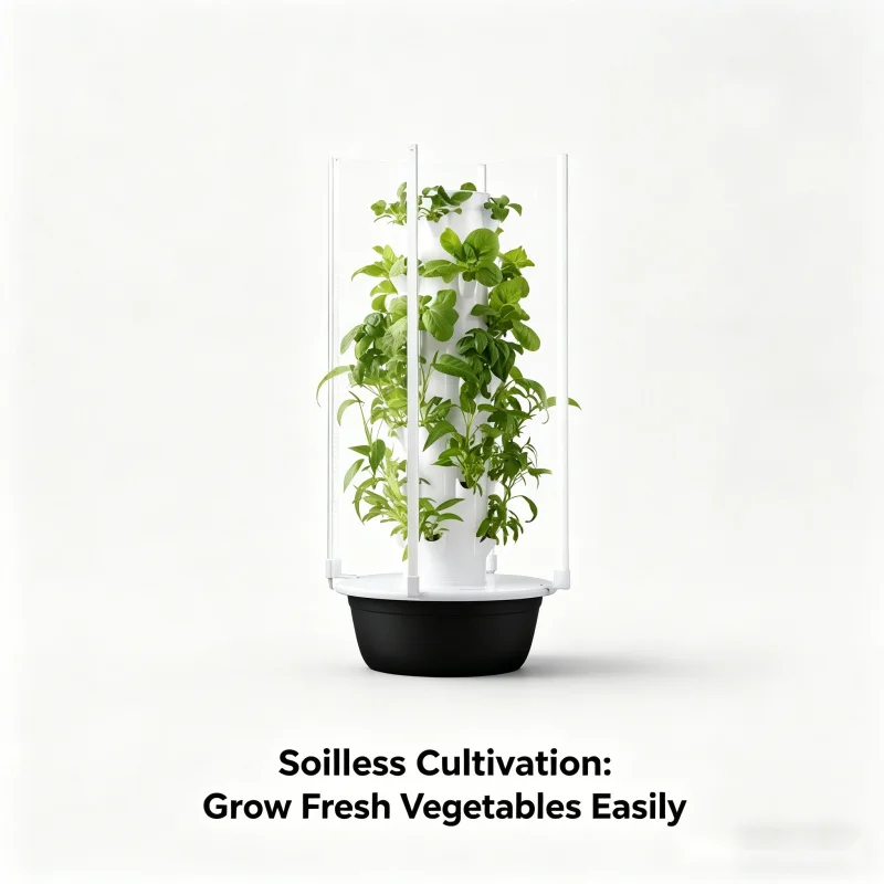 SpaceTree Vertical Hydroponic  - Hydroponic Tower Planter recension och pris