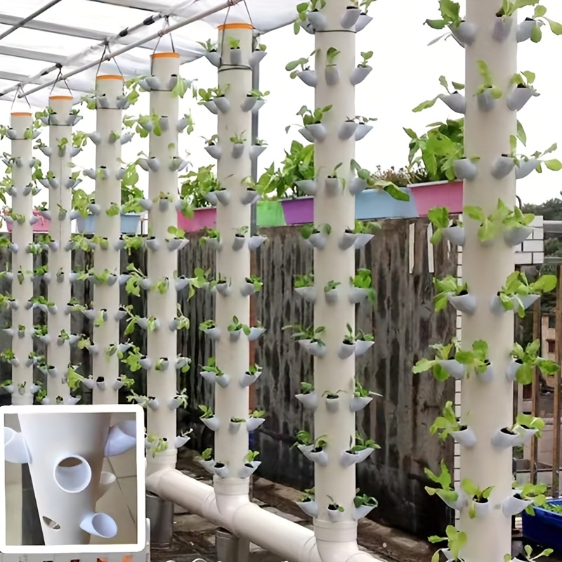 10set DIY Hydroponic Pots for  - Hydroponic Tower Planter recension och pris