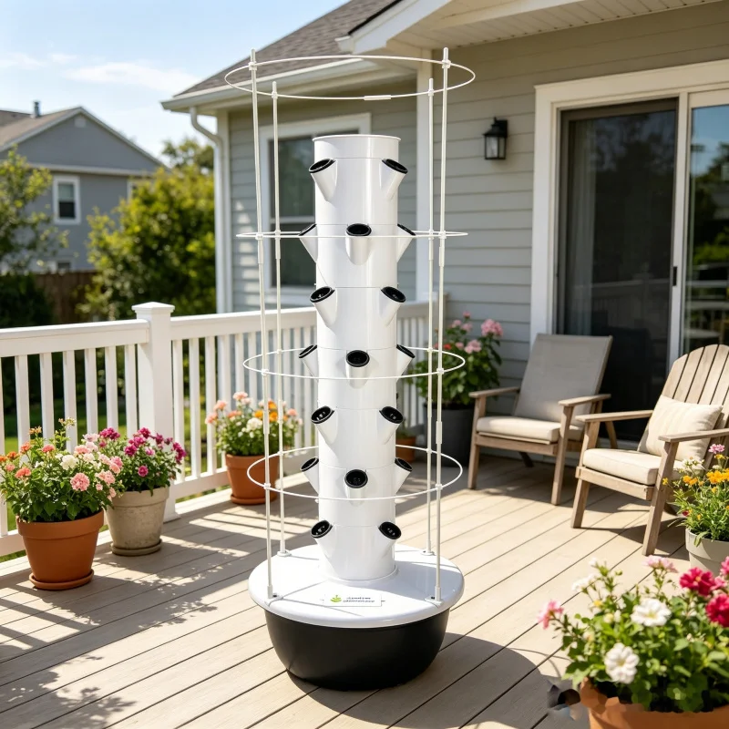 5 Layer Spacetree Vertical Hyd - Hydroponic Tower Planter recension och pris