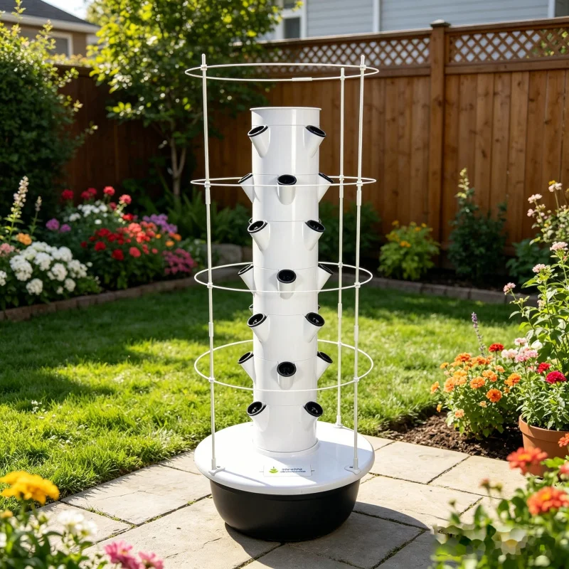 5 Layer Spacetree Vertical Hyd - Hydroponic Tower Planter recension och pris