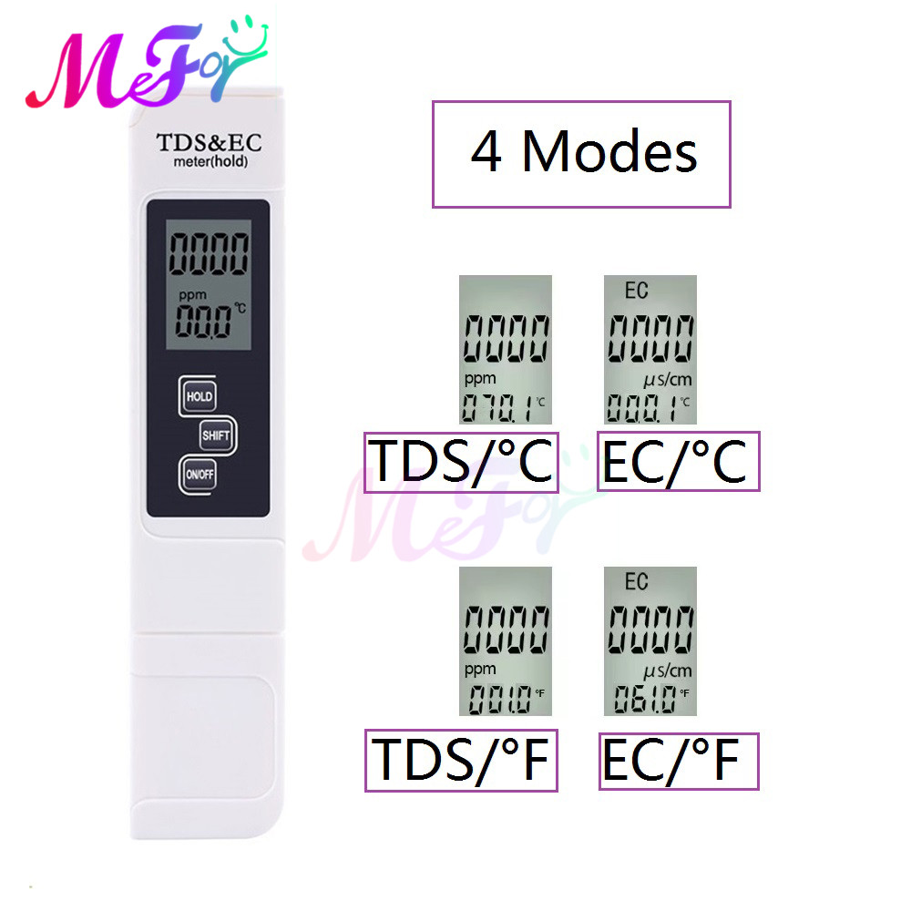 3 In1 TDS EC Meter Temperature - Ec Meter Digital recension och pris