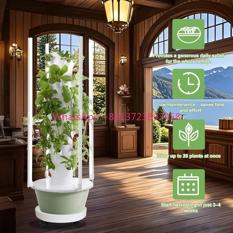 Hydroponic Growing Kit System  - Hydroponic Tower Planter recension och pris