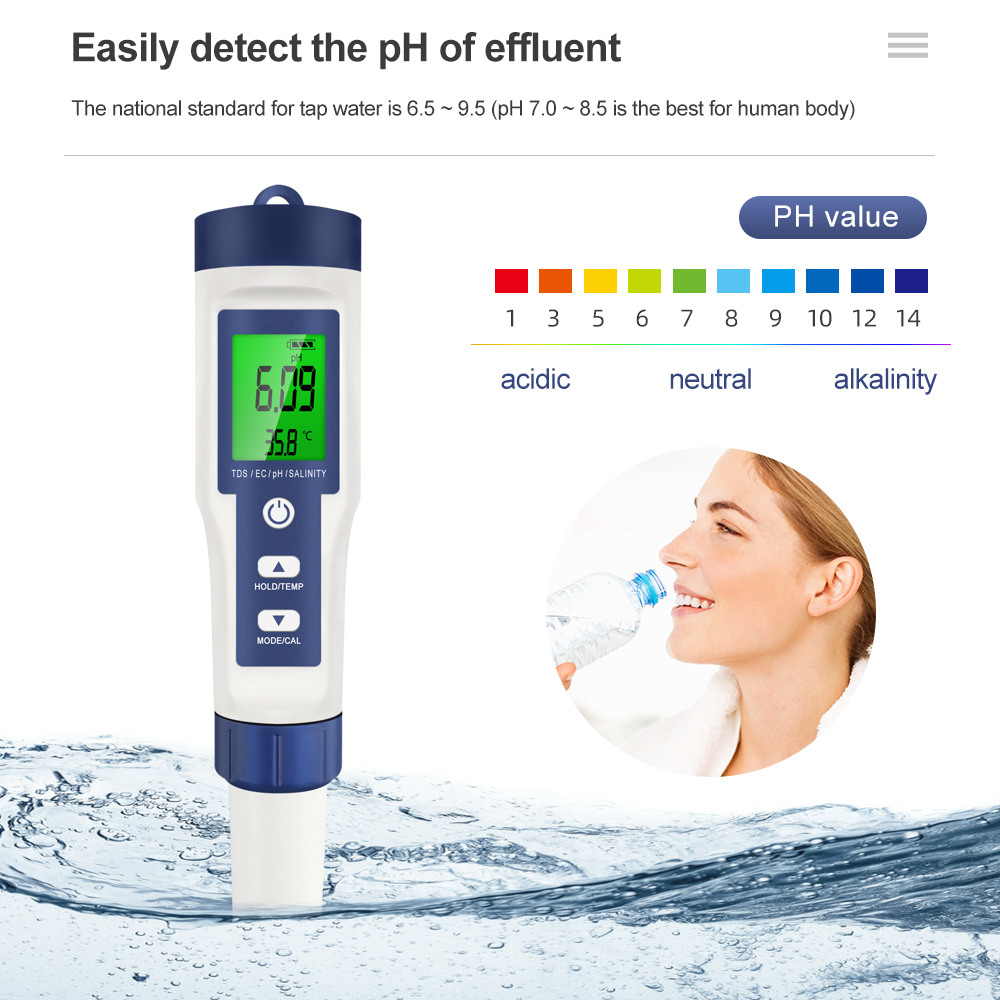 Professional Water Quality Tes - Ec Meter Digital recension och pris