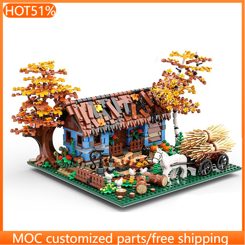 1120 PCS Urban Old Farm House  - Urban Farming Design recension och pris